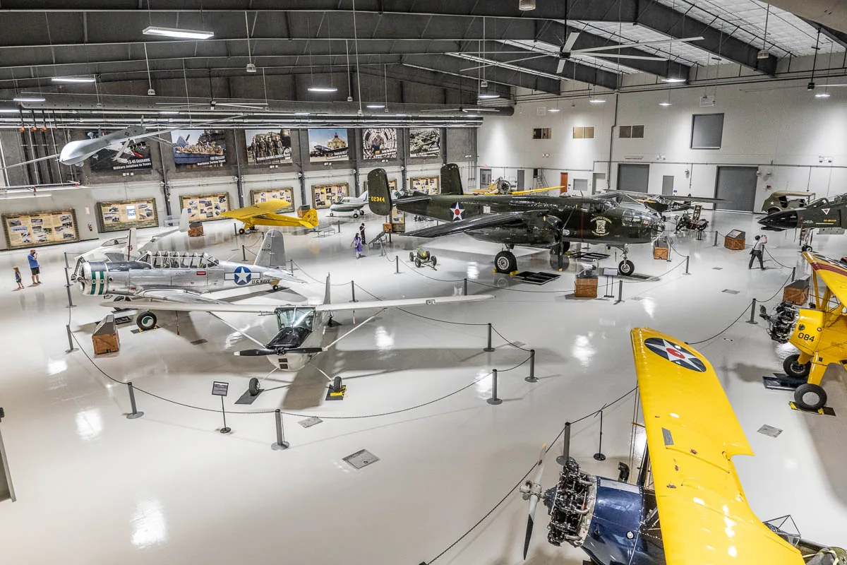 Historic warbirds at Lone Star Flight Museum