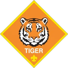 Tiger rank badge