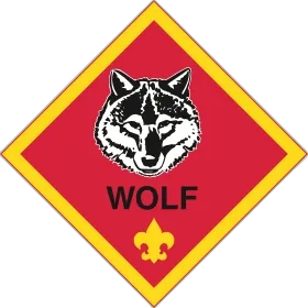 Wolf rank badge